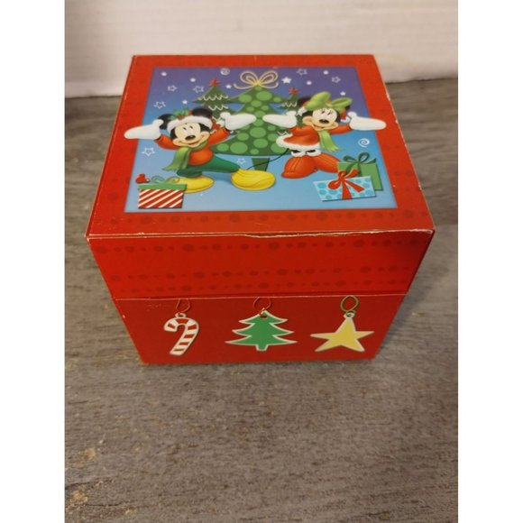 Accents Mr Christmas Disney Mickey And Minnie Mouse Musical Trinket